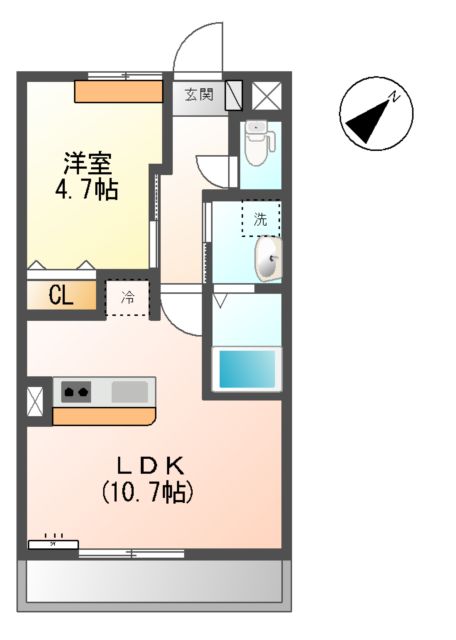 Floral Courtの間取り