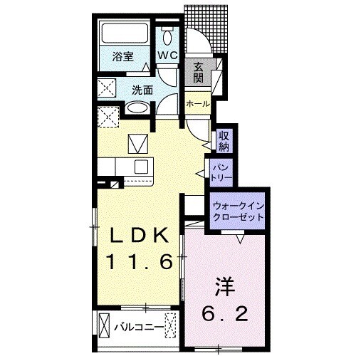 アルエットの間取り