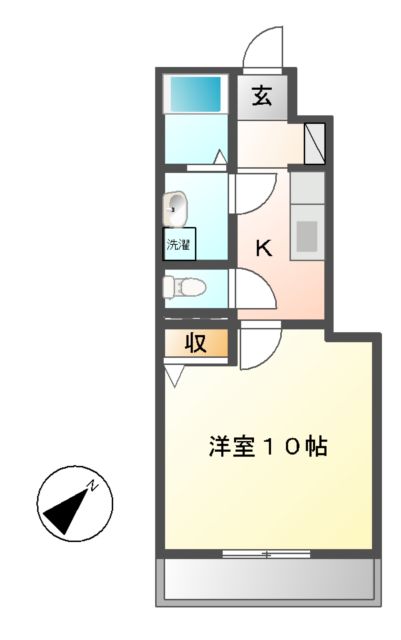キャメロットの間取り