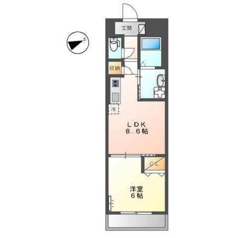 La Seed Reveの間取り