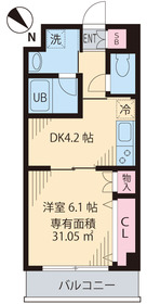 メゾンドソレイユⅤの間取り