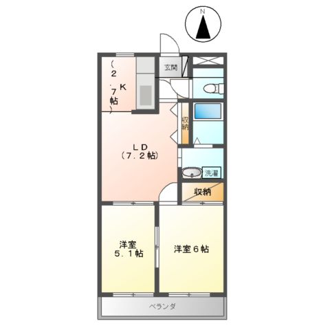 ベル・グラースの間取り