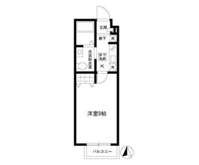 サンモール・Ｋの間取り