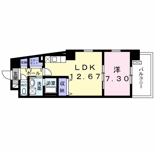 ブリリアン・レジデンスの間取り