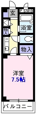 ウエストベリー弐番館の間取り
