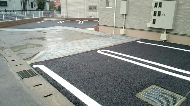 2/8 駐車場