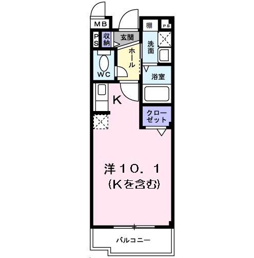 グラシオッソF・Ⅱの間取り