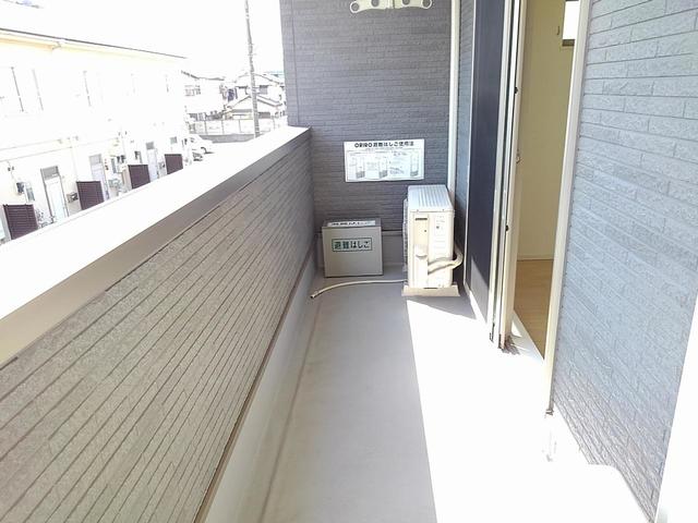 12/24 バルコニー