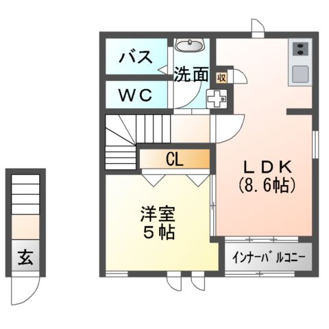 メゾン・ド・ルナの間取り