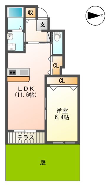 メゾン デ ファミーユYⅡの間取り