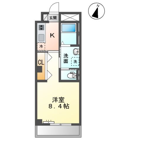 パルフェの間取り