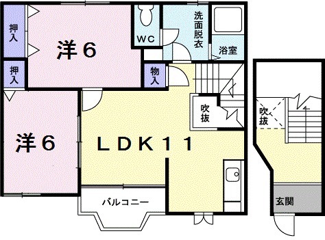 ハートキャッスルの間取り