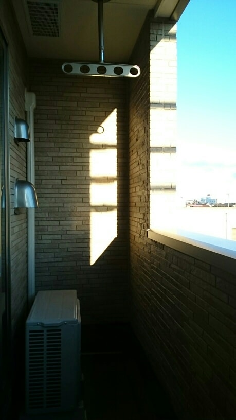 10/20 バルコニー