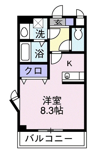 ミルコートの間取り