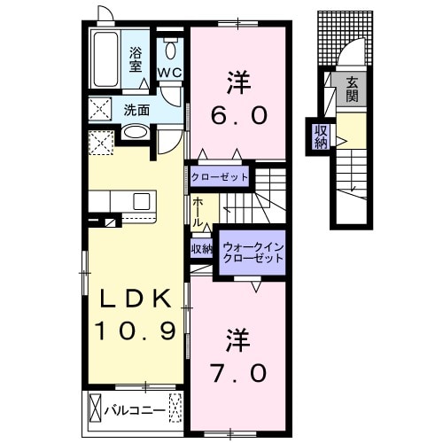シェノンⅡの間取り