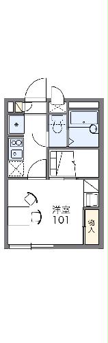 レオパレスGreenの間取り