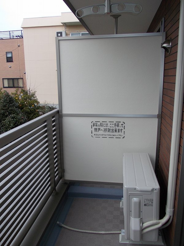 12/24 バルコニー