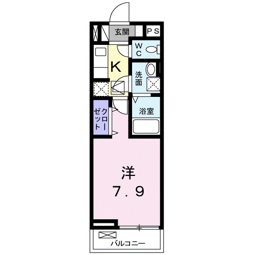シャイン コート カミサワの間取り