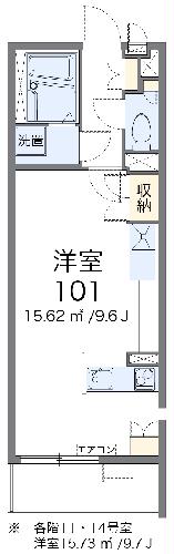 レオネクストフィオーレの間取り