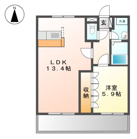 Grand Court Ⅰの間取り