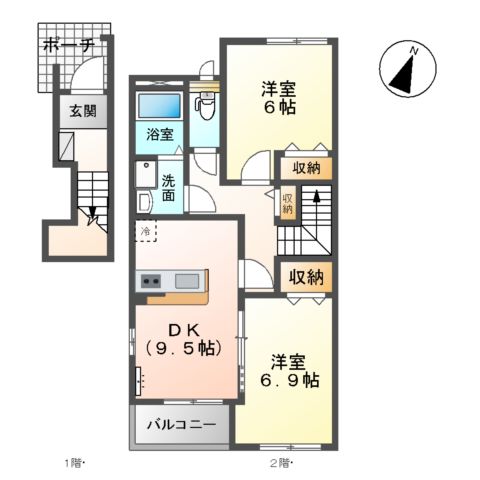 Luminousの間取り