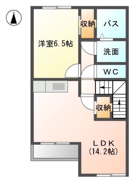 グランディール和合の間取り
