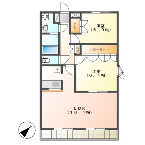 サールナートの間取り