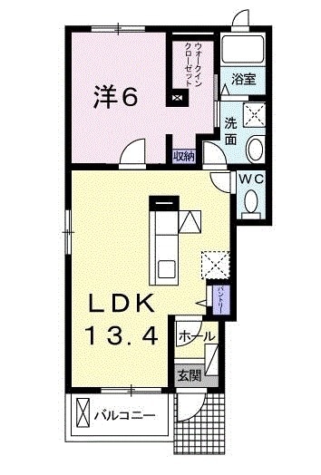 アルバーダの間取り