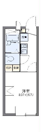 レオパレス大口台の間取り