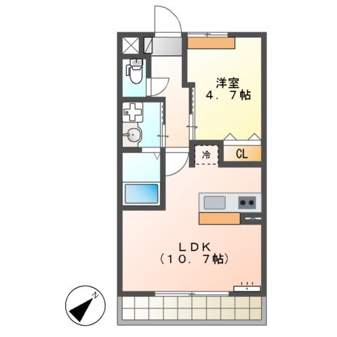 Floral Courtの間取り