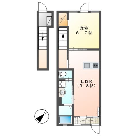 クレストⅤの間取り