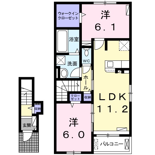 グレイスフルの間取り