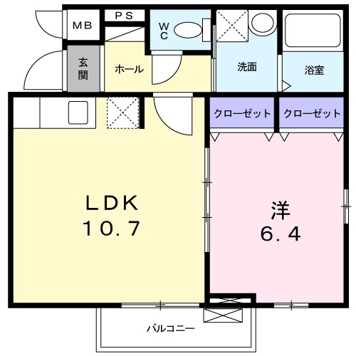 プリマローズコーストの間取り