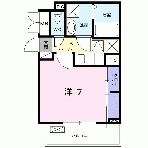 フォレストオハナ C棟の間取り