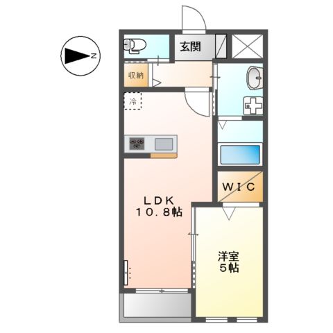 レガート小杉の間取り