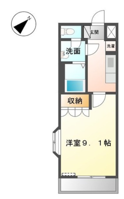 パークサイドの間取り