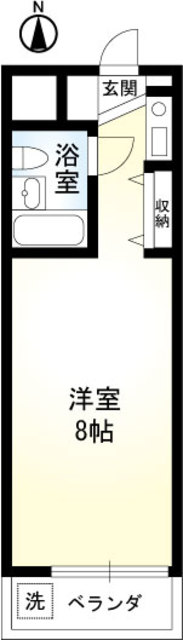 草加西町ハイツの間取り