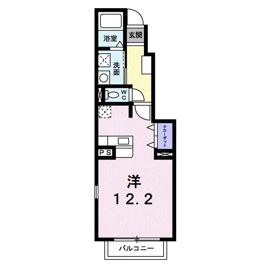 テル・ソレイユⅡの間取り