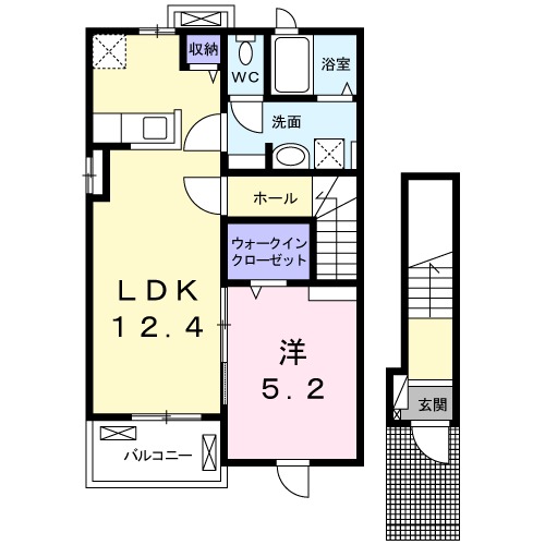 amenityⅡの間取り