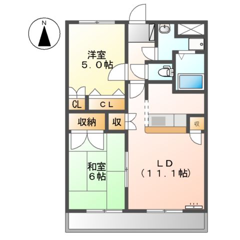 シャンテクレアの間取り