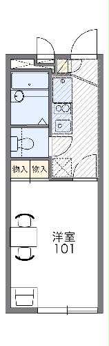 レオパレスサンプラザⅠの間取り