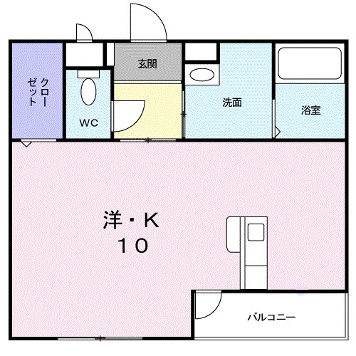 ソレイユ・ル・ヴァンの間取り