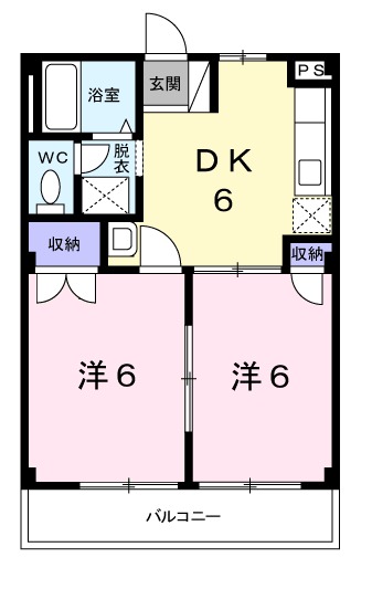 エポックハイツの間取り