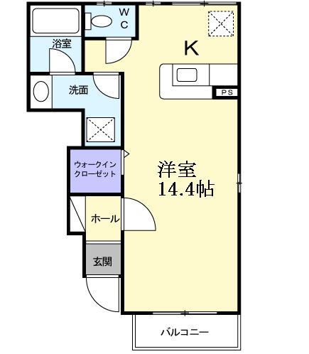 ヴィラ・明神の間取り