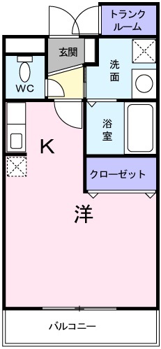 ローズスクエアの間取り