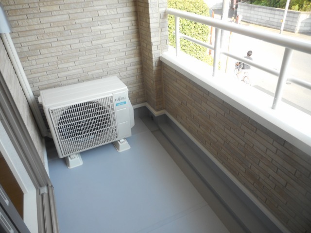 12/24 バルコニー