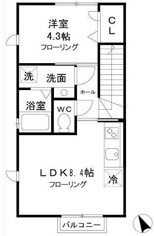 シャインコートの間取り