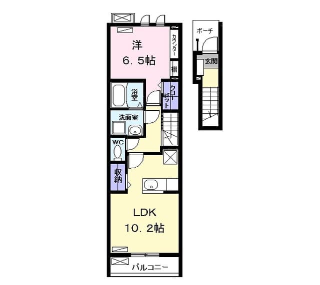 アム ベステンの間取り