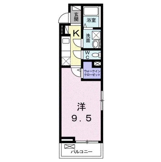 リバーサイド・大江の間取り