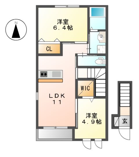サンライズ ガーデンの間取り